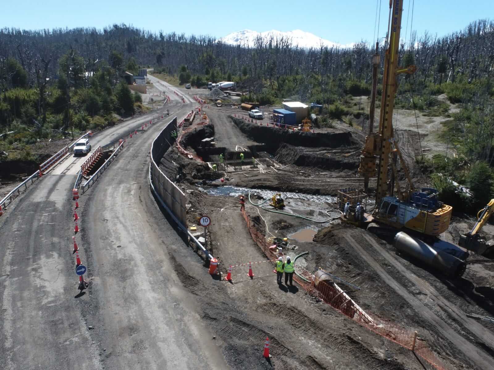 Avance de obra Puente El Gringo