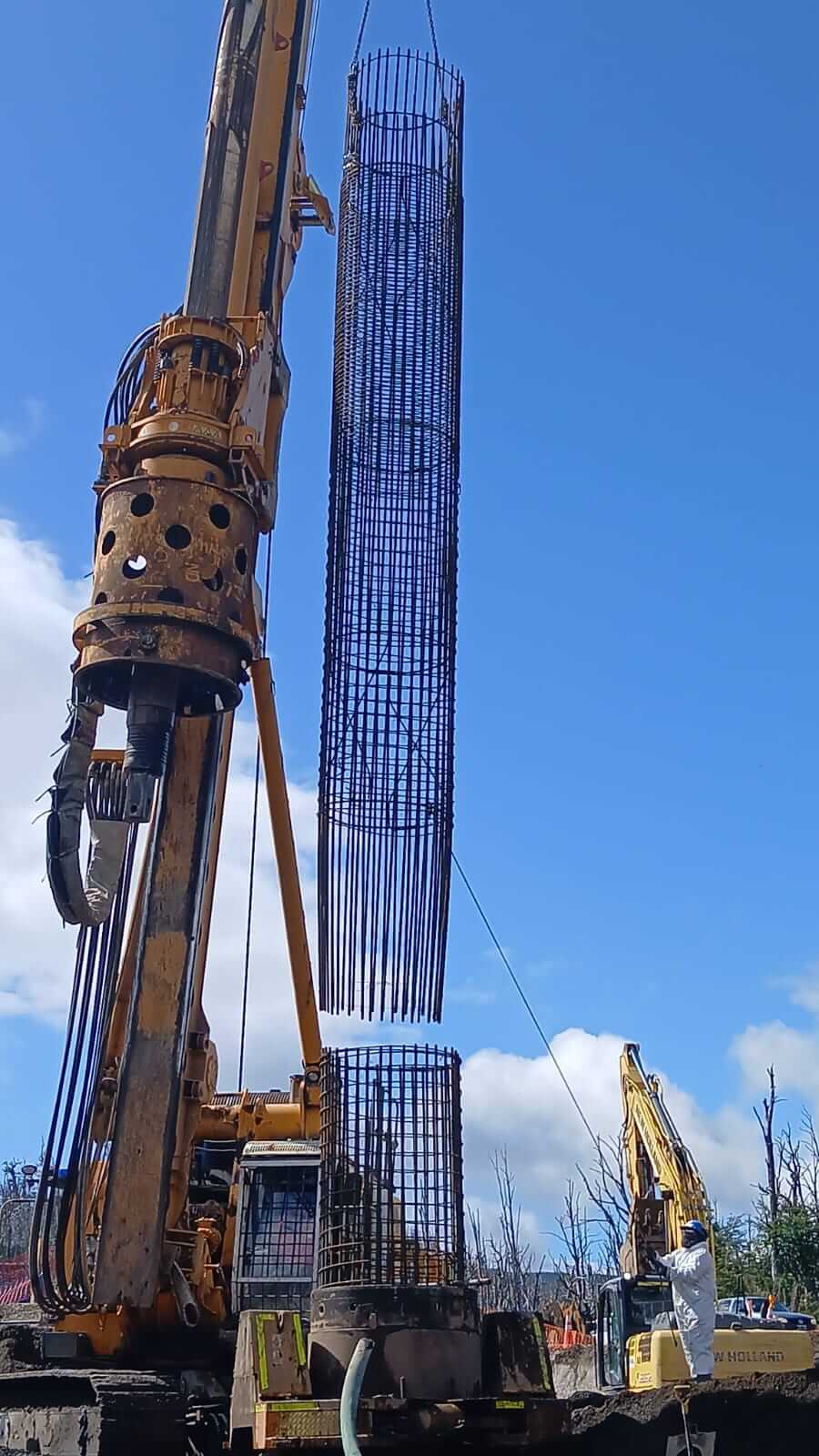 Montaje estructural del puente