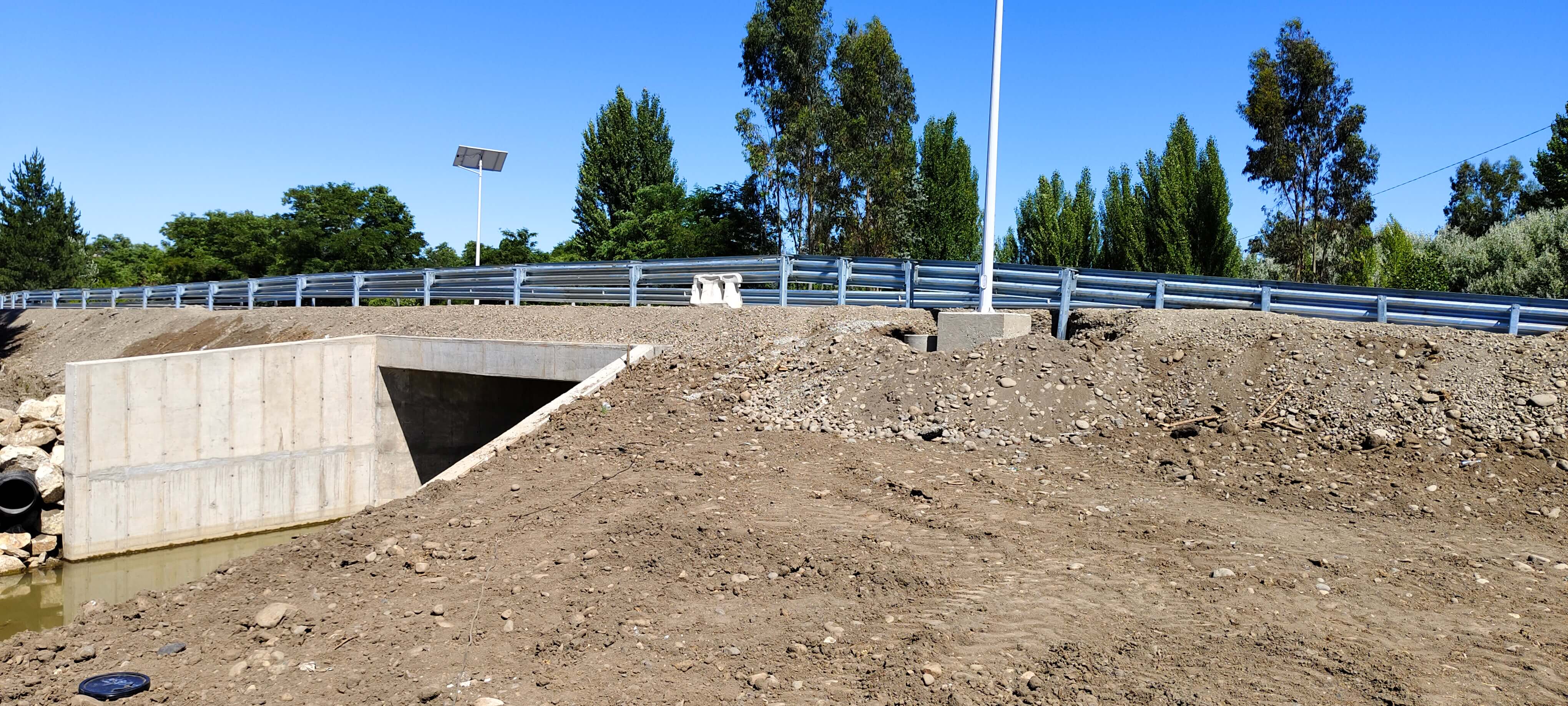 Trabajos de conservación de puente